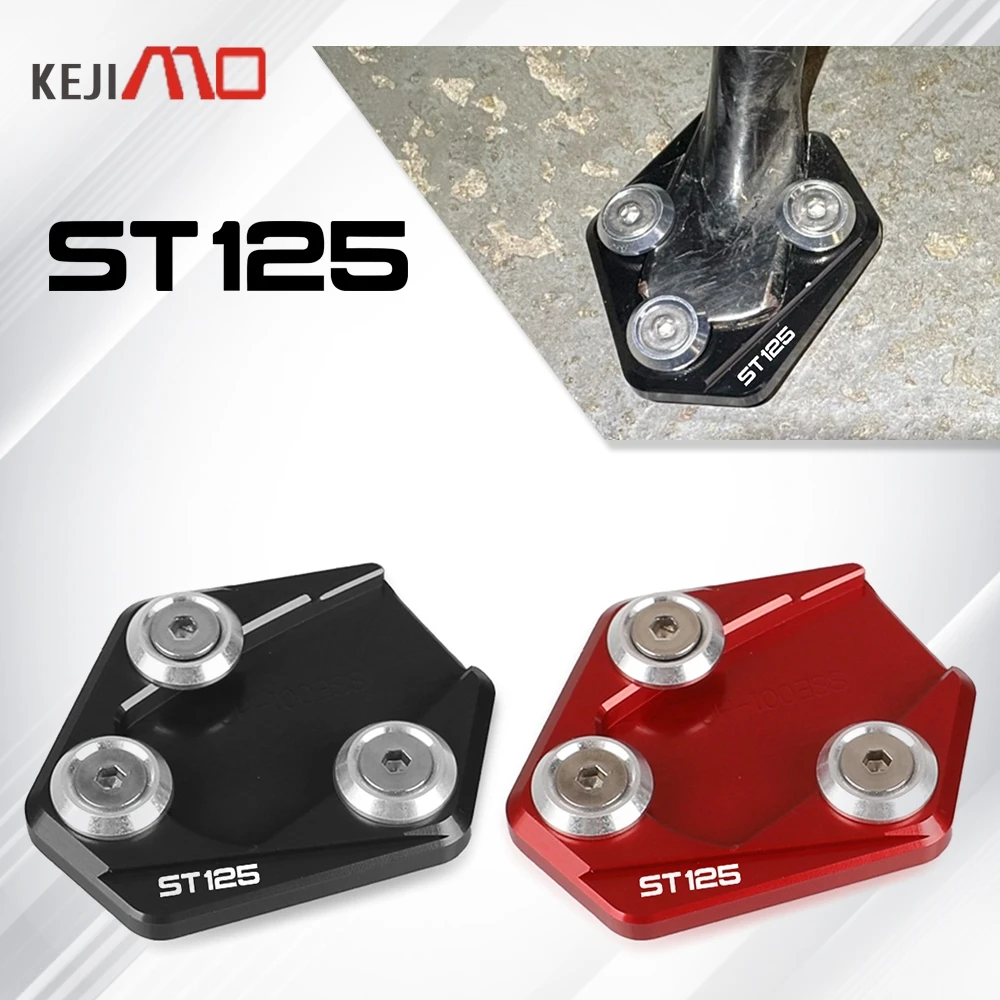 

For Honda ST125 DAX125 ST DAX 125 2022 2023 2024 2025 2026 Motorcycle Side Stand Enlarge Kickstand Enlarger Support Extension