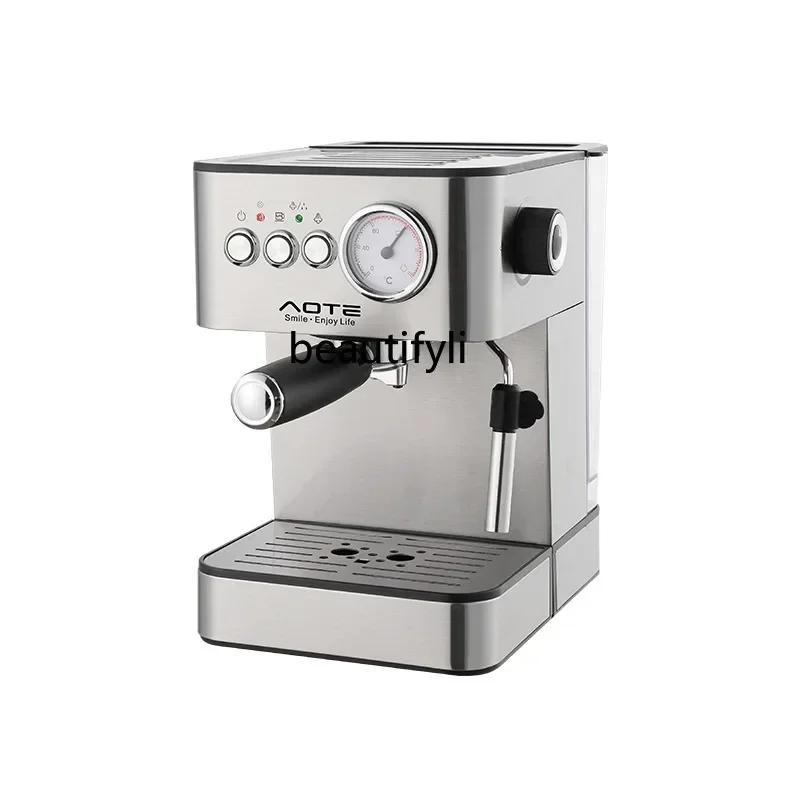 smt61 Cross-border Small Espresso Machine Grinding Integrated Semi-Automatic Coffee Machin