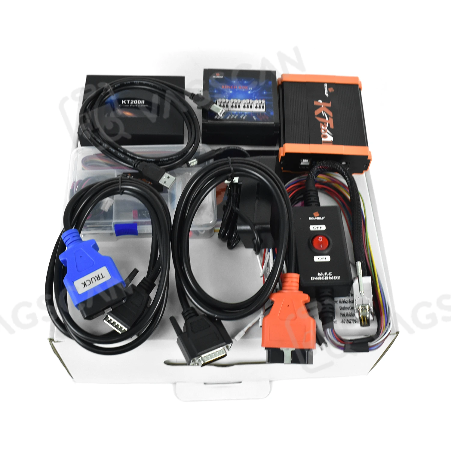 KT200 II + HTPROG ECU Programmer New Gen2 HTPROG Support ECU with Offline ECU TCU and Key Programmer Diagnostic Tool