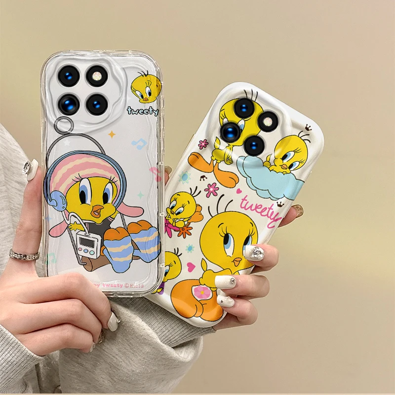 Hot Cartoon Tweety Bird Phone Case For Xiaomi 15 Pro Case 14 13 12 T Pro 13 12 11 Lite Poco F6 F5 F4 F3 X6 X5 Pro Non-Slip Cover