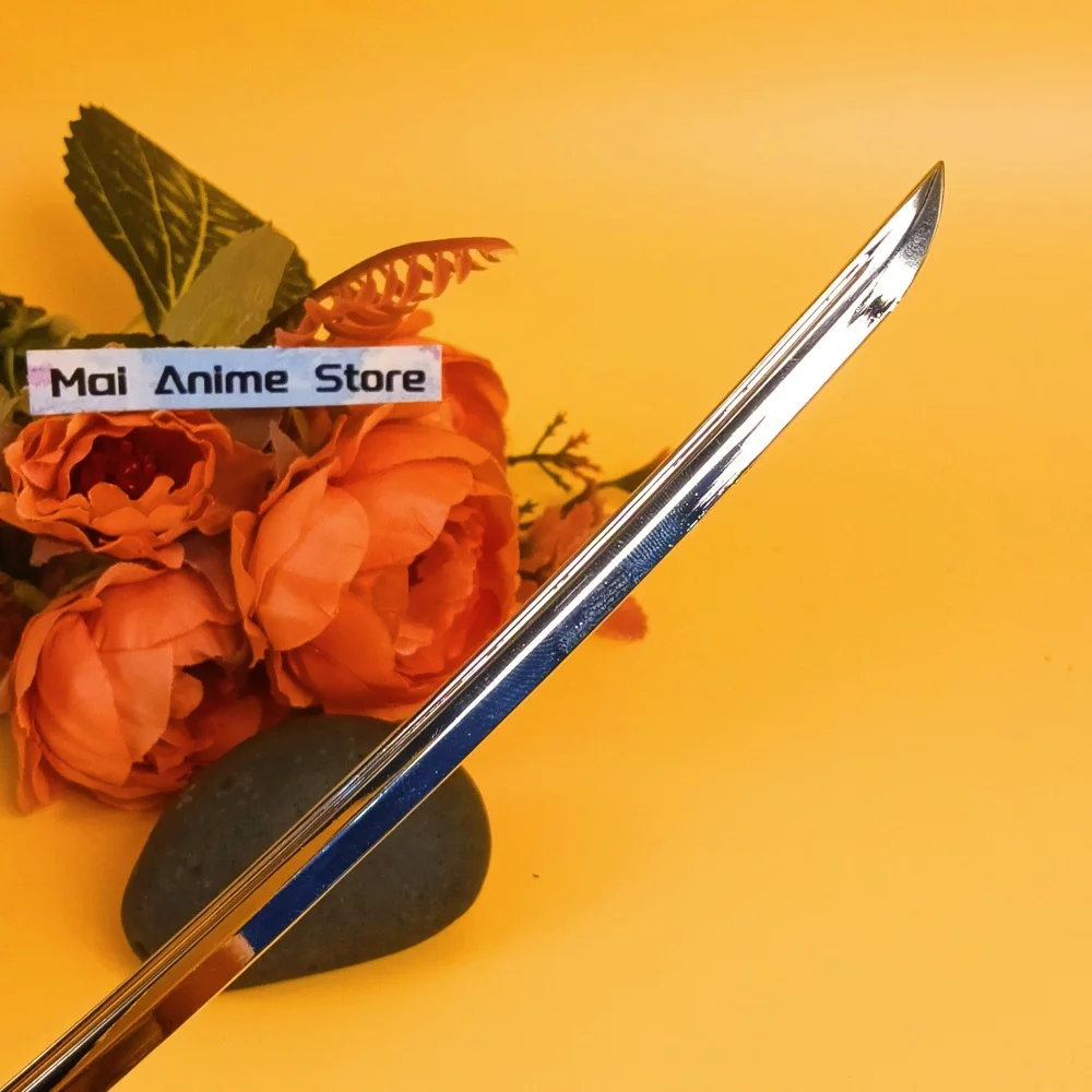 10inch Anime Bleach Ulquiorra Katana Real Size Japanese Katana Original Sabre Sword Metal Ninja Knife Blade Unsharp Toy Gift