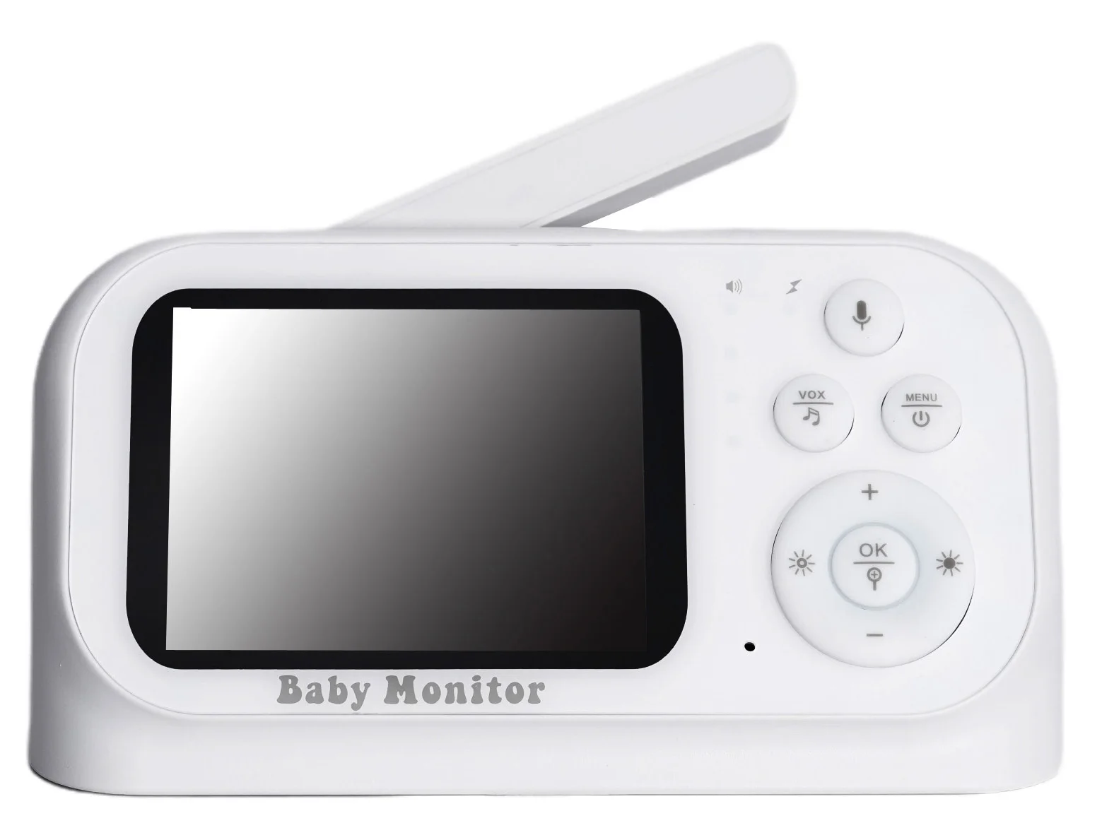 3.2Inch Screen Temperature Monitoring Intercom Baby Monitor IR Night Vision Feeding Remind BabySitter Camera