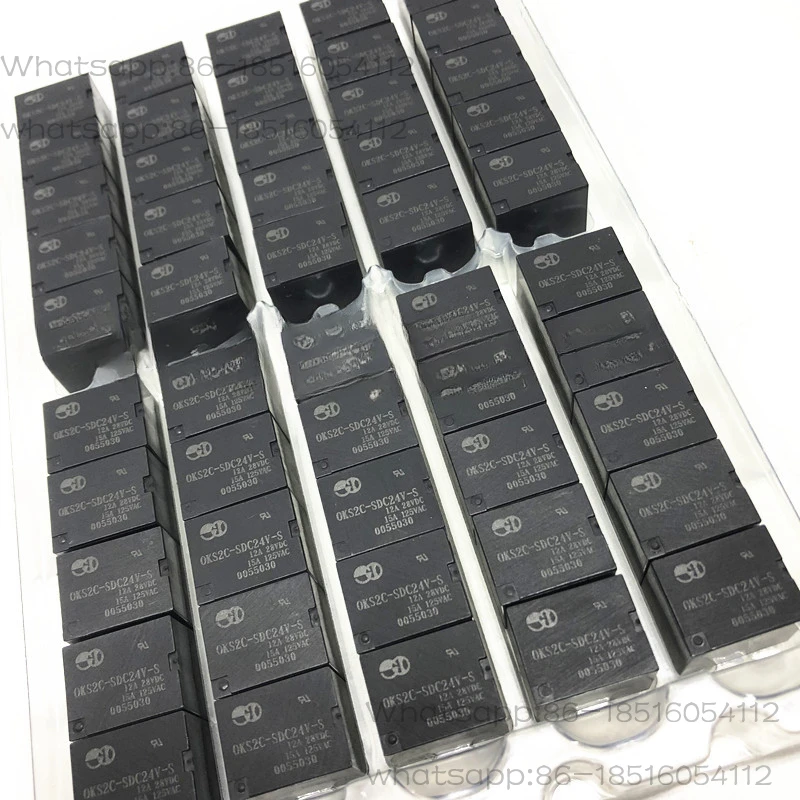 Original & New 5PCS 10PCS Relay OKS2C-SDC24V-S  24V  OKS2C SDC24V S   24VDC  5PINS 15A