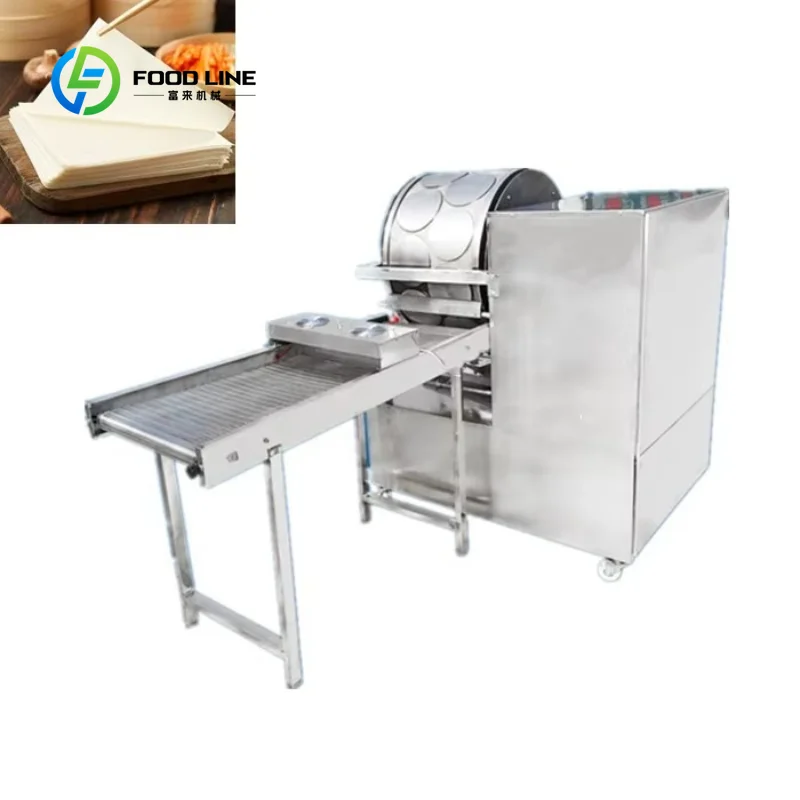 Industrial Spring Roll Making Machine Spring Roll Sheet Pastry Making Machine Spring Roll Machine