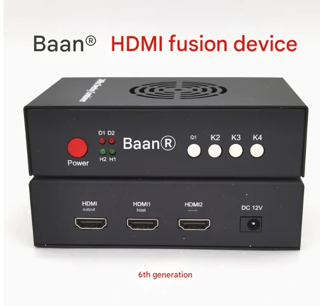 Baan DP/HDMI DMA Fusion 240 Гц DMA Video Overlay Box Видеопроцессор DMA Высококачественные компьютерные компоненты DMA