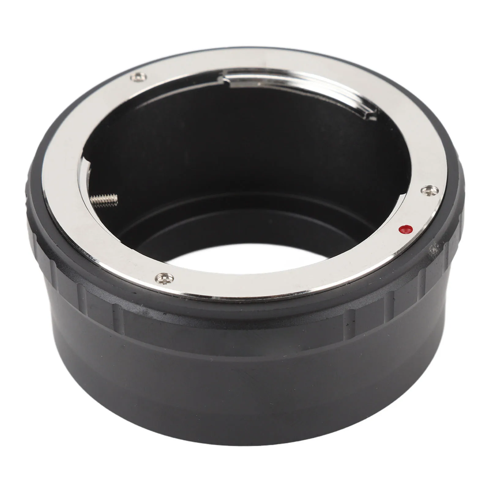 Adaptador de lente OM a NEX, revestimiento absorbente de luz, adaptador de lente de cámara, prioridad de apertura con lente trasera para fotografía