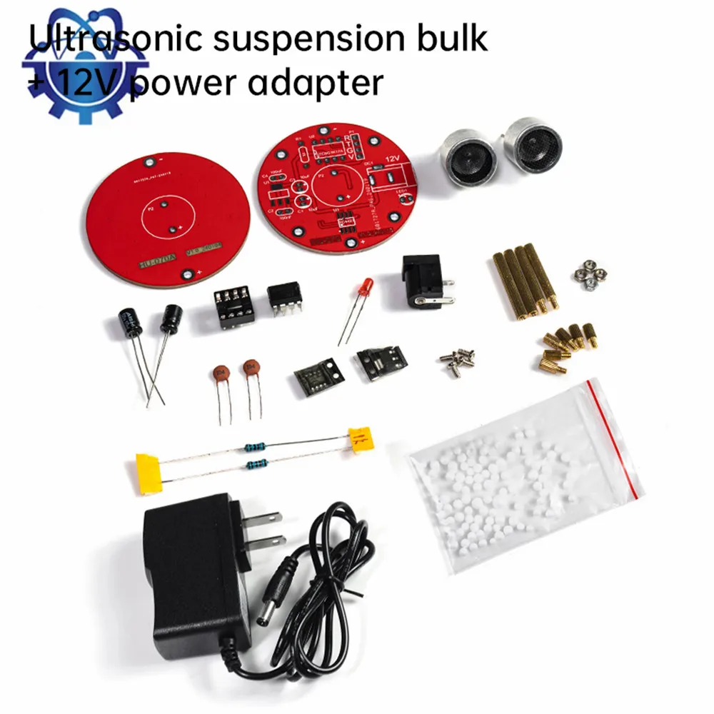 DC9-12V Ultrasonic Suspended Electronic Standing Wave Controller Manufacturing Circuit Board Welding DIY Practice Parts