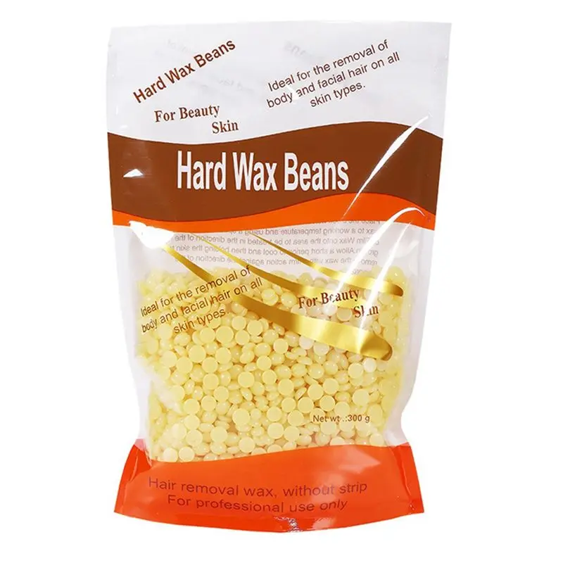 300G Waxing Wax Beans For Hair Removal Full Body Hot Film Hard Depilatory Wax Beads For Wax Heater Machine Durable F