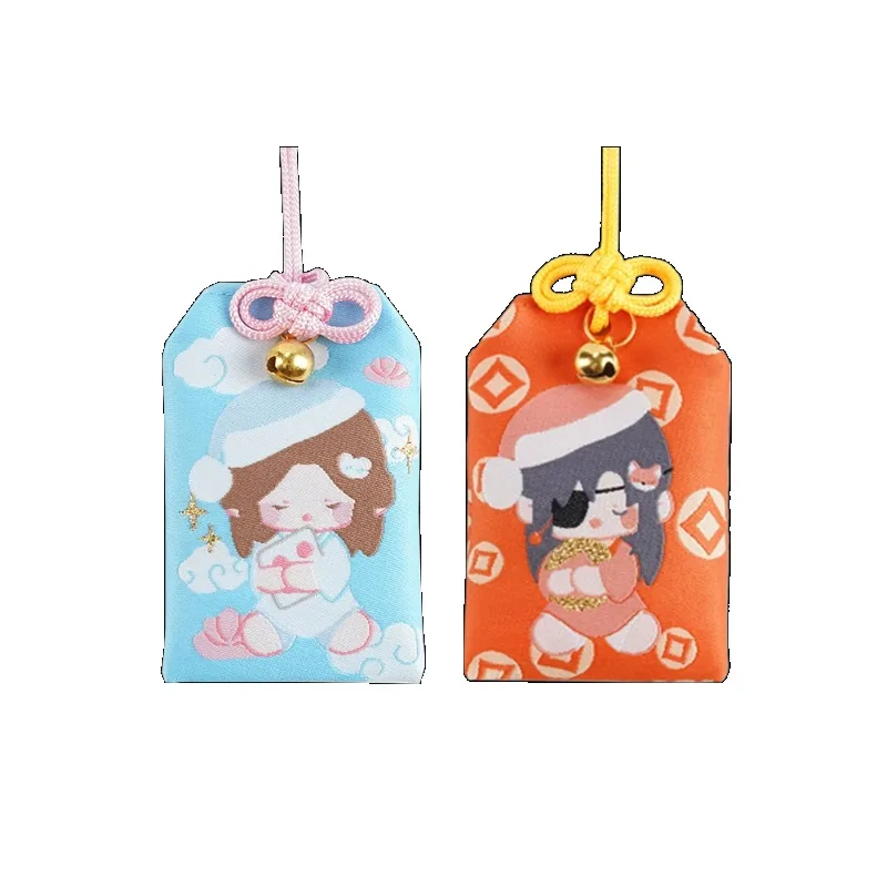 

Original Heaven Official's Blessing Anime Blessing Amulet Bag Cartoon Good Luck Blessing Pendan Anime Peripheral Toys Kid Gifts