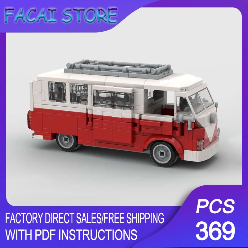 

Модульный конструктор Urban Car Model Moc: Кемпер-фургон T1 ​ ​ ​ ​ ​ ​ ​ Технологические конструкторы: подарки, рождественские игрушки, наборы для сборки своими руками