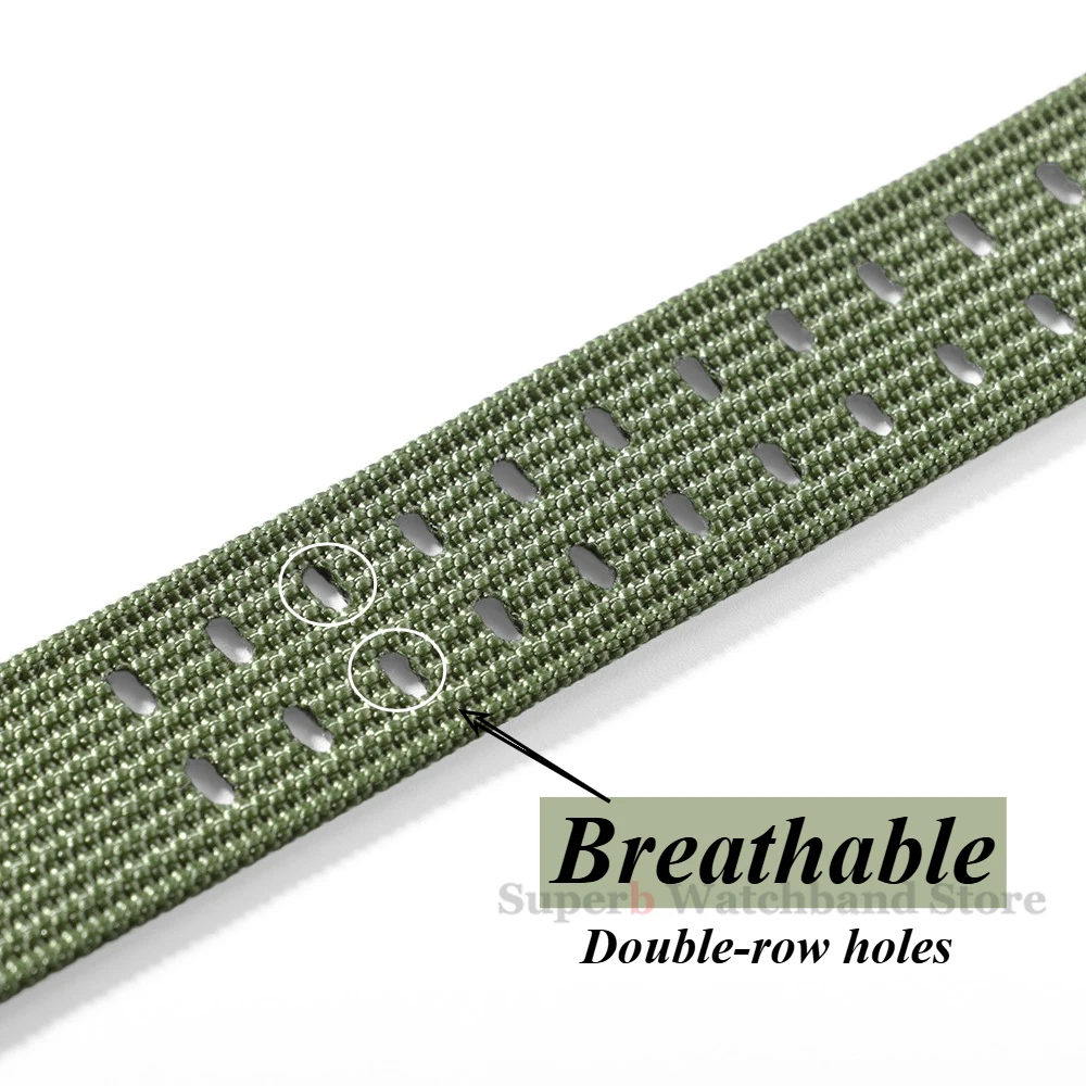 高品質ナイロン時計バンドオメガ 20 ミリメートル 22 ミリメートルストラップセイコーミリタリーカジュアル時計バンドアーミースポーツブレスレット交換