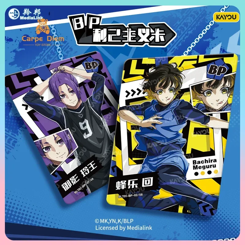 Carte de collection originale Kayou Blue Lock Star Player, boîte mystère, pack Transcendence, cartes à collectionner, cadeau pour filles