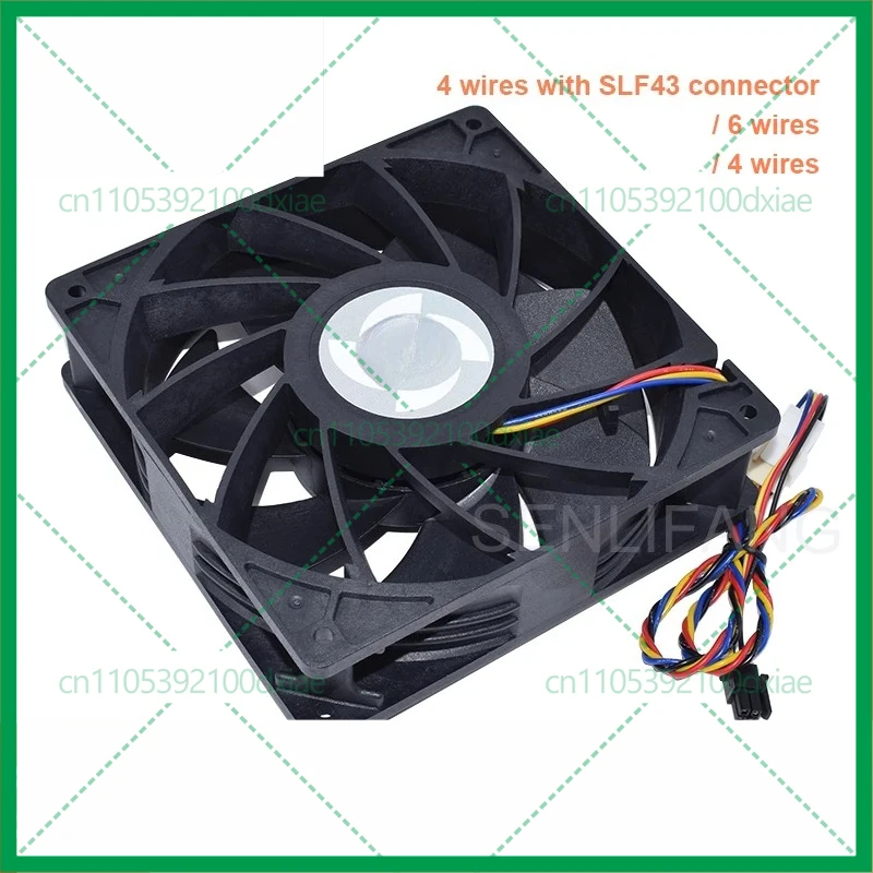 For Miner M20s M21S M30s FAN 14cm 4 Pins/6 Pins KZ14038B012U 7.2A 12V 14038