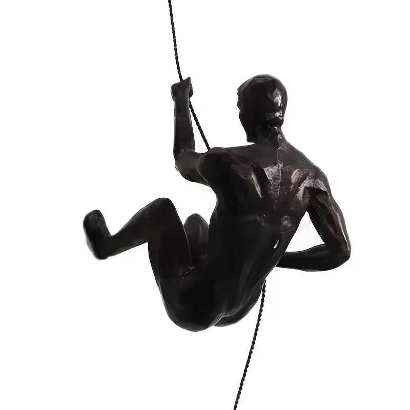 American industrial style climbing little figure bar living room office wall art pendant home decoration