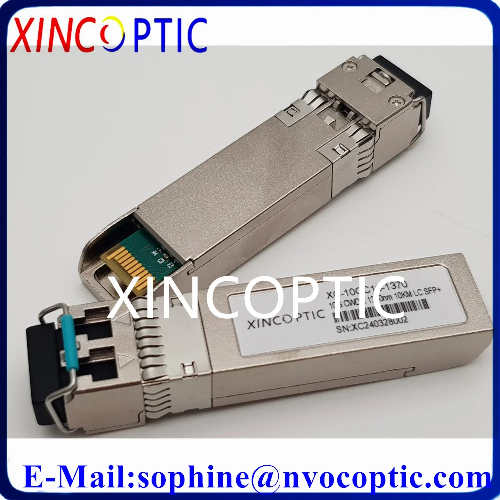 Imagem -05 - Módulo do Transceptor de Sfp Mais Pcs 10g 10km 1370nm Sfp Mais 10gbps 10km 13501450nm Dpb Plc sc Smf Fibra