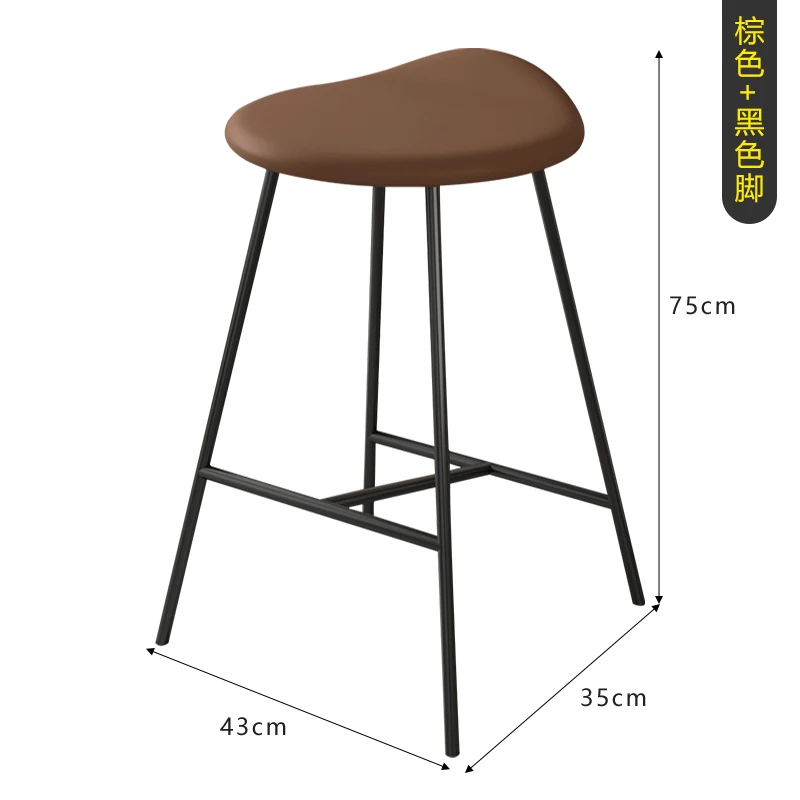 Taburetes altos de recepción para Bar de cocina, taburetes nórdicos móviles giratorios modernos para Bar de cocina, muebles de jardín Stuhl de plástico WZ