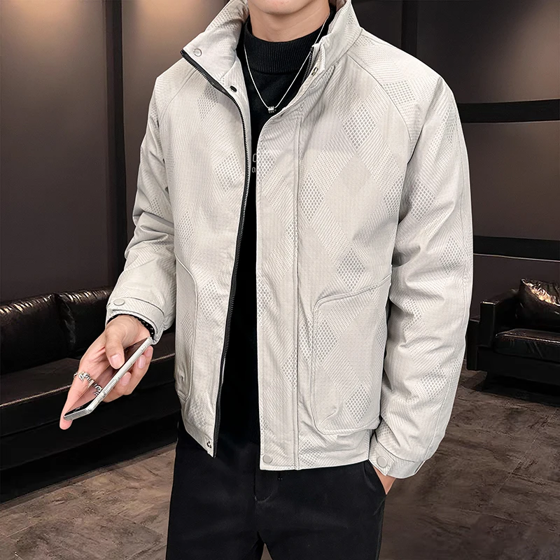 

Outdoor Cycling Jacket Men Short Casual Loose Cycling Jacket Couple Down Jacket Light Down Jacket Mens White Duck Down Warm Coat