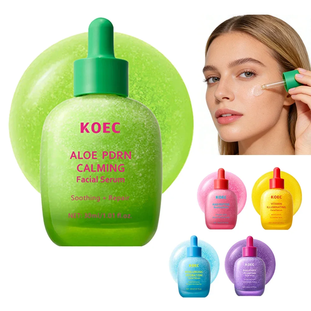 Sérum Facial Iluminador com Vitamina e Bakuchiol, Vitamina C, Niacinamida, Anti-Envelhecimento, Clareador e Firmador da Pele 30ml