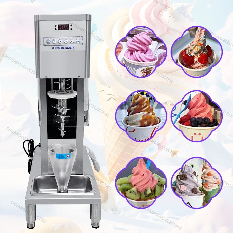 Best Quality Control real automatic frozen yogurt fruit ice cream blender