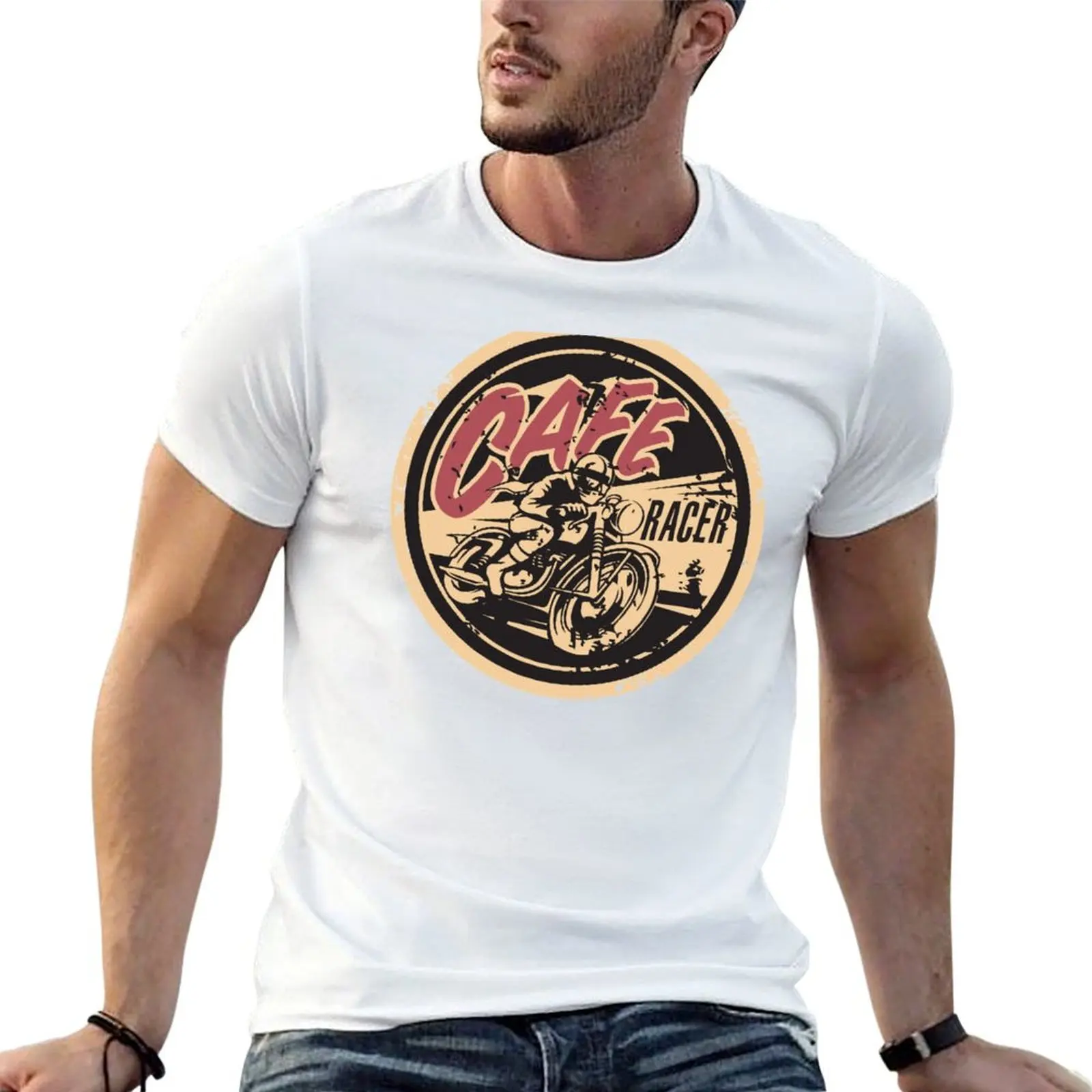 

The Official Cafe Racer TV Logo T-Shirt t shirt man designer funny t shirts cotton T-Shirt