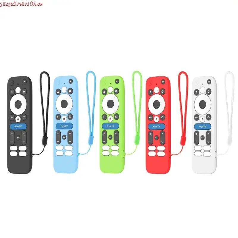 e8ba مقاومة للتحكم عن بُعد لـ e8ba لـ onn.googletv box 4kpro cover عن بُعد حماية الجسم الكاملة nonslip grip shell