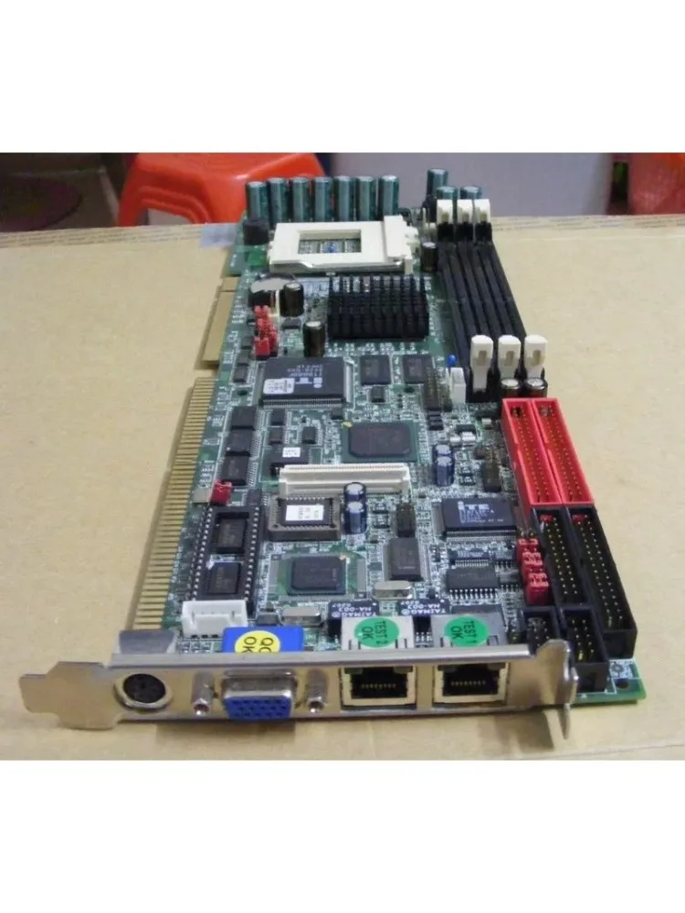 For ECB-865-A1 R2M1E4 full-length industrial control main board 616-00WSB68150 R2M1 dual network interface card