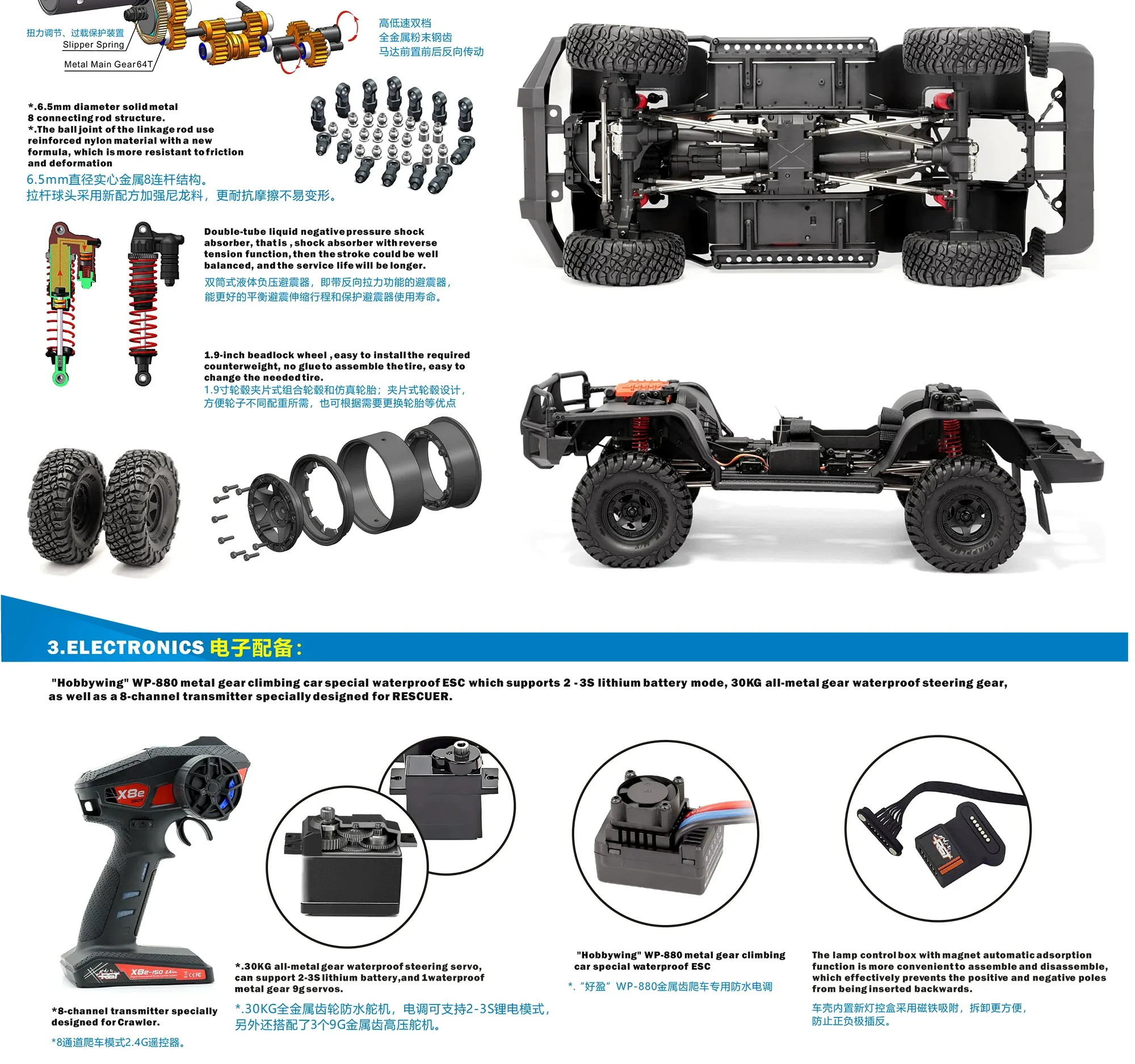 Rofun RGT EX86190 ready-to-go remote control vehicle