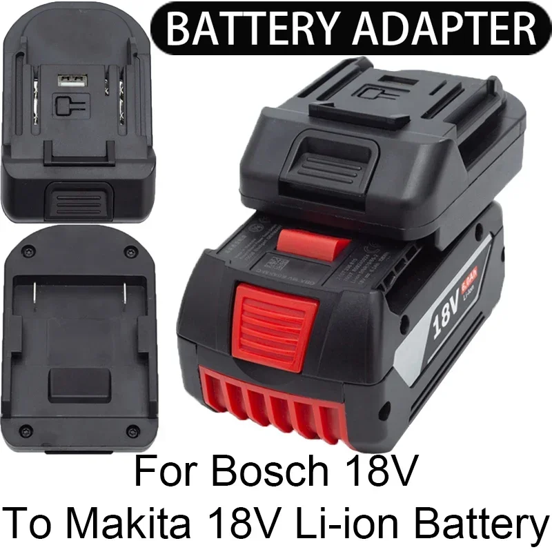 

Battery Adapter/Converter for Makita 18V Li-ion tools to Bosch 18V Li-ion battery adapter power tool accessories