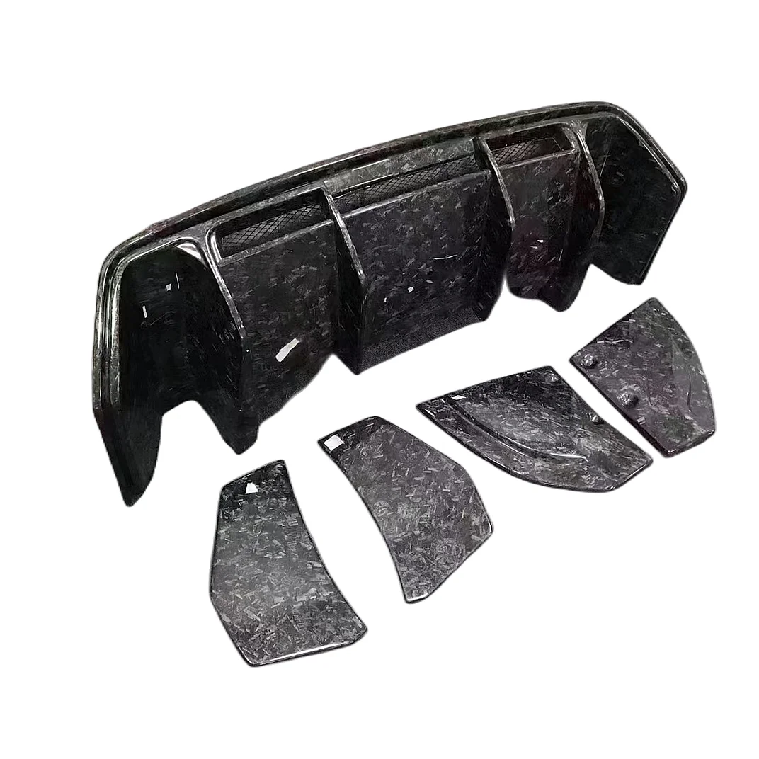 

P Style Carbon Fiber Rear Diffuser for Audi R8 2017-2018 HOT SALE New Style