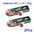 2Pcs 2400mah 3S T