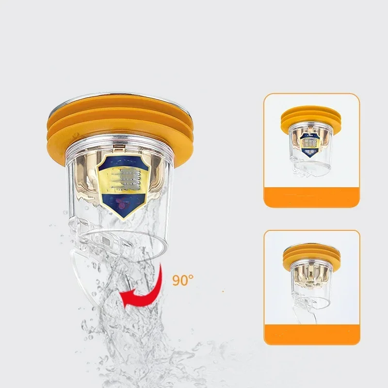 Afvoerputje Magnetische Zuigkracht Afdruiprek Inner Core Riool Anti Geur Pest Preventie Afvoerputje Plug Keuken Badkamer Afvoer Filter