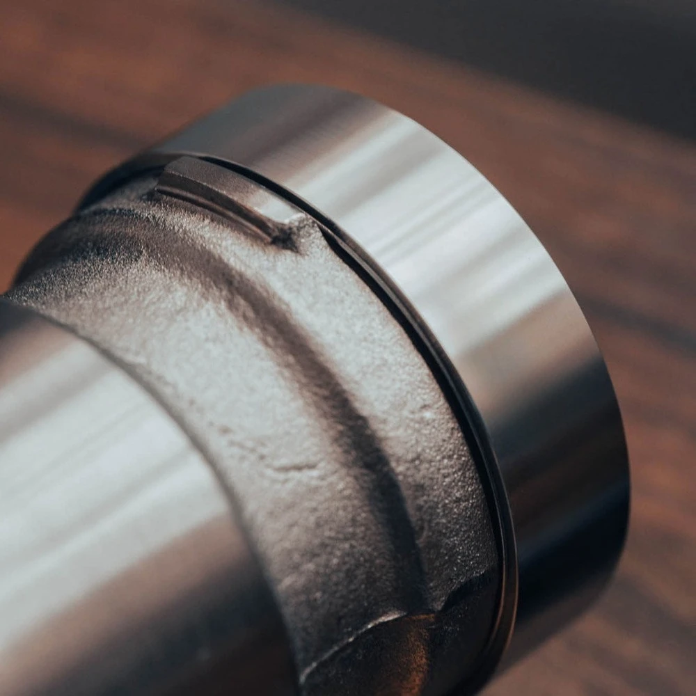 53mm Outer Clamp Style Stainless Steel Dosing Ring Precision Coffee Tool For Home Espresso Making