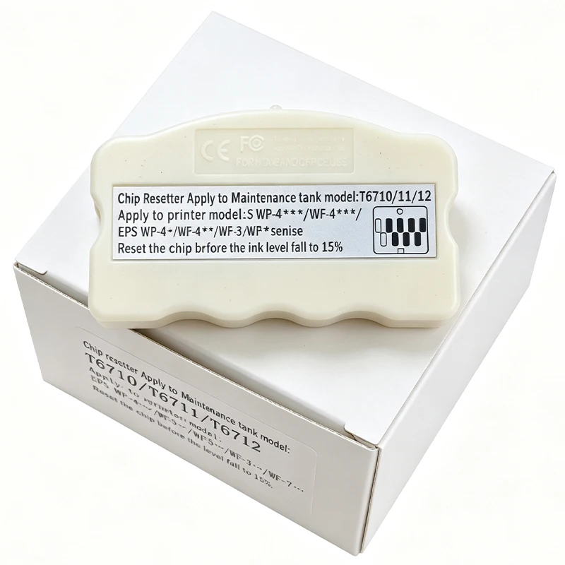 T6710 T6711 T6712 Maintenance Box Chip Resetter For Epson WF-3640 WF-3620 WF-3720 WF-3725 WF-7710 WF-7720 WF7715 WF-7725 Printer