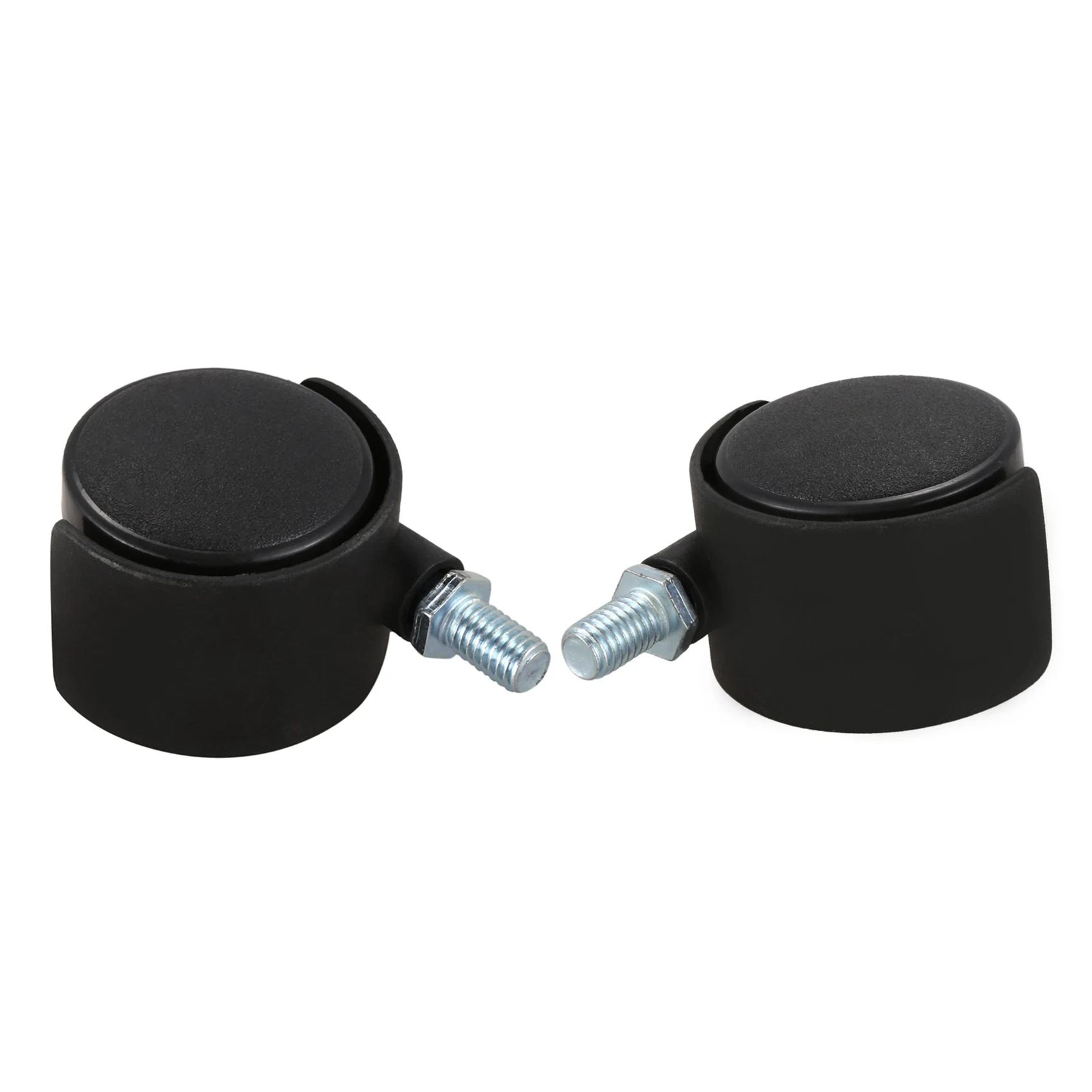 

Plastic Swivel Caster 8Mm Screw Stem 1.5-Inch Dia Wheel 12 Pcs Black