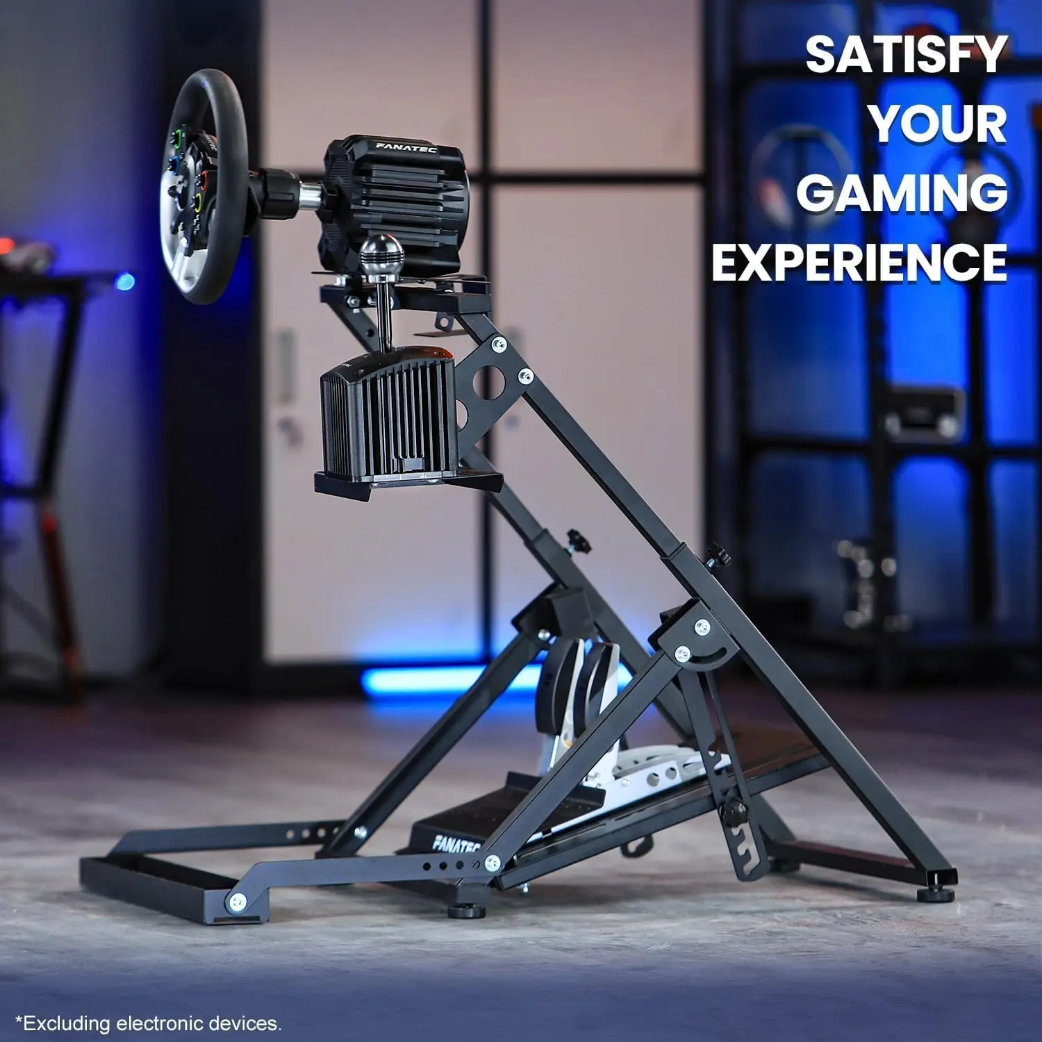 

G29 Upgrade Racing Wheel Stand X Frame Fit for PXN/Thrustmaster/Logitech G27 G920 G923 T300RS T128X, Foldable PC Game Race