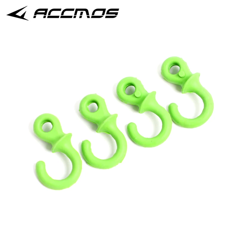 4 stücke Verbindung Bogen String Stabilisator Dämpfer Affe Schwanz Gummi Stabilisator Vibration Dämpfer Bogenschießen Jagd Zubehör – Detail 11