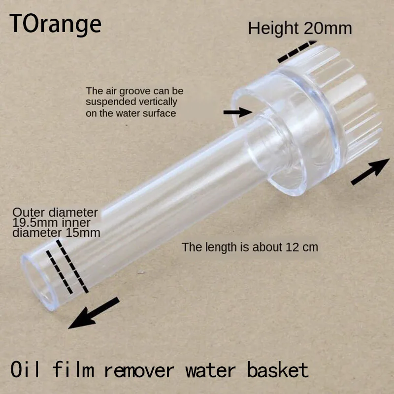 Akwarium akwarium usuwanie oleju akcesoria foliowe float usuwanie oleju film wlot brama wlot kosz pływak wody 1 sztuk