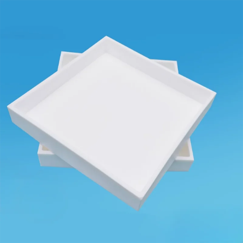 PTFE pallet screen tray laboratory PTFE pallet acid and alkali resistance corrosion resistance and leakage resistance pallet