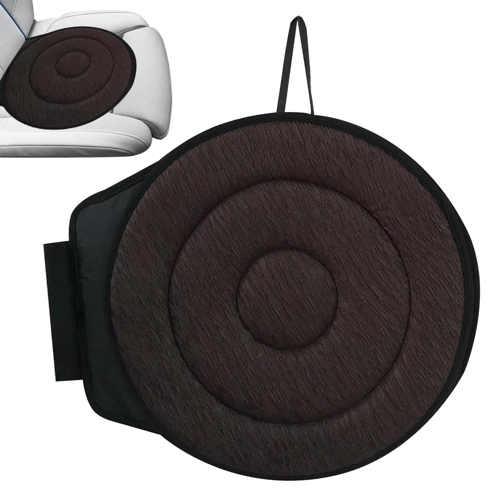 360 Degree Swivel Seat Cushion For Adults Elderly Portable Rotating Comfortable Driving Pregnant Office Use Automotive Cushion