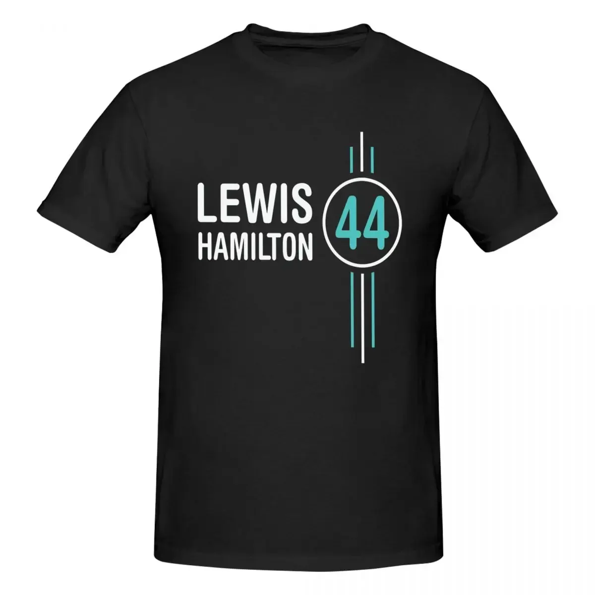 100% القطن لويس هاميلتون Formula1 Motorsports تي شيرت الرجال الموضة المتضخم تي شيرت الرجال الجولة الرقبة قمصان صيفية بلايز S-6XL