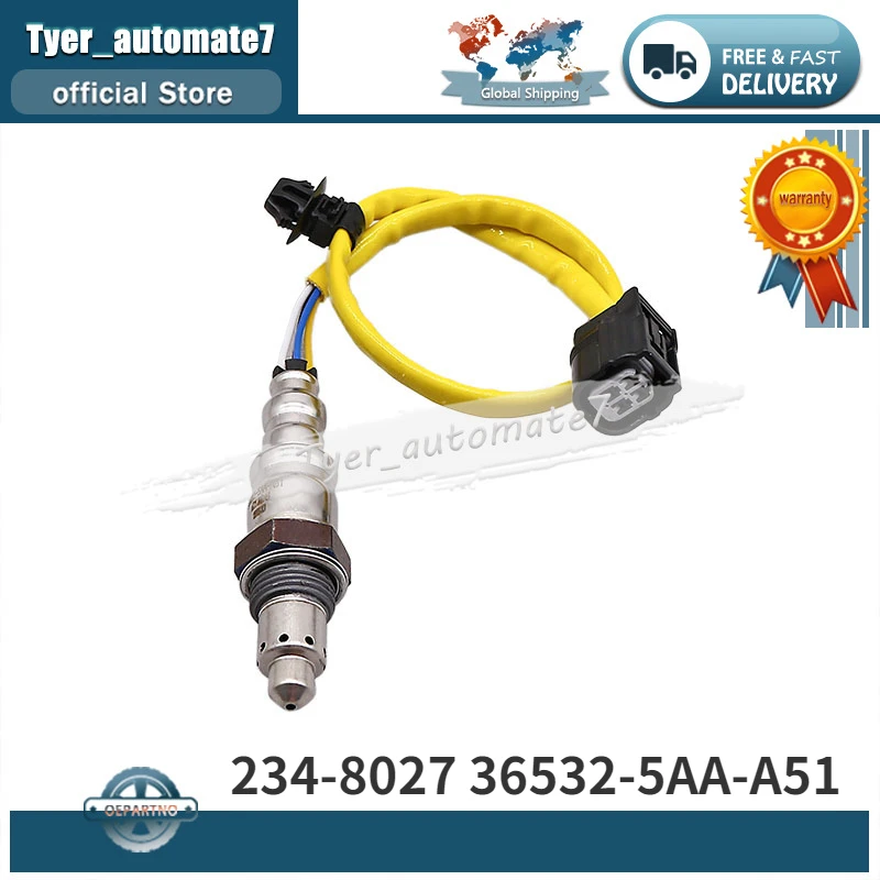 

For 2016-2020 Honda Civic 2017-2020 CR-V 1.5L 2.4L 1Pcs 234-8027 36532-5AA-A51 Downstream Oxygen O2 Lambda Sensor