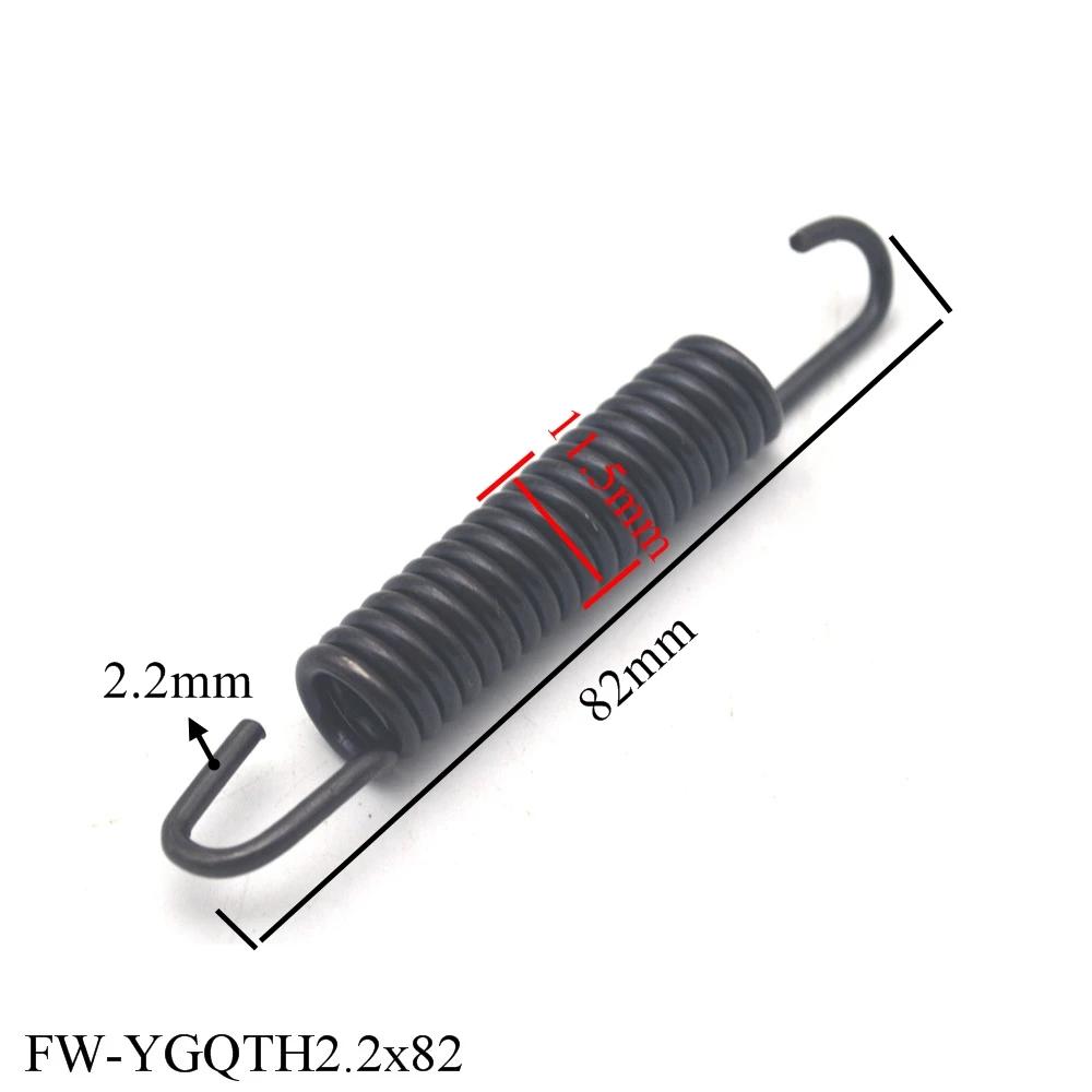 Car Windshield Wiper Arm Steel Tension Spring Wire Diameter 2.2mm OD 11.5mm   Windshield Rocker Accessory Spring