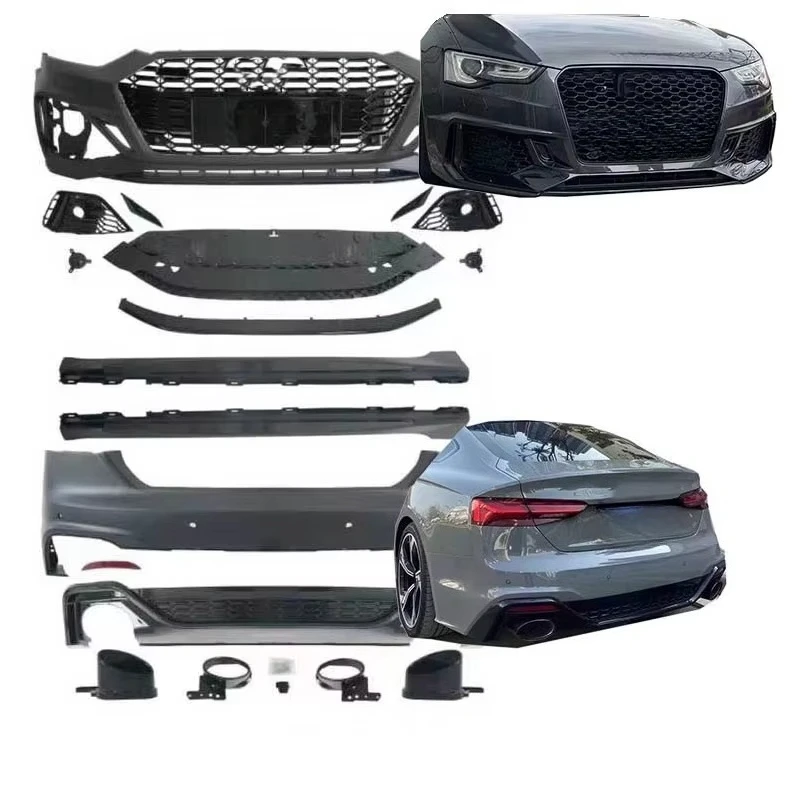 

STLF Factory Bodykit for Audis A5 2017-2021 Upgrade to RS5 Front Bumper Side Skirt Rear Bumper
