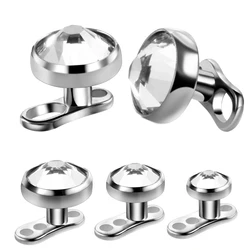 Wholesale G23 Titanium Micro Dermal Anchor Top Base Sets Sexy Microdermal Piercing Skin Diver Surface Piercing Body Jewelry Lots