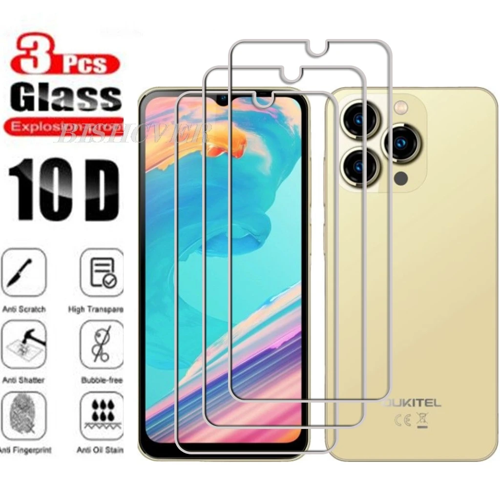 3 шт. закаленное стекло для Oukitel C3 2025 6,52 3 шт. закаленное стекло для Oukitel C3 2025 6,52