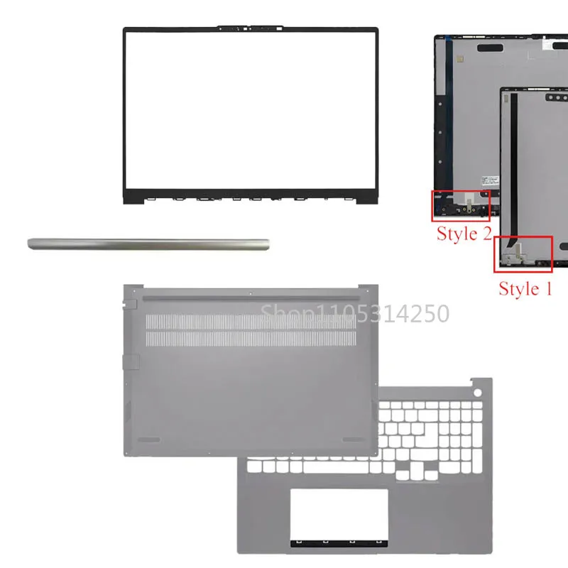 New Cover For Lenovo ThinkBook 16 G4+ IAP G5+ ARA 2022 Laptop LCD Back Cover Front Bezel Palmrest Bottom Case replacement frame