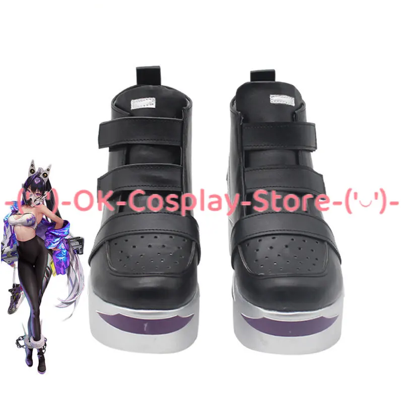 

Sen Cosplay Shoes Game NIKKE The Goddess of Victory Cosplay Prop PU Leather Shoes Halloween Carnival Boots Custom Made