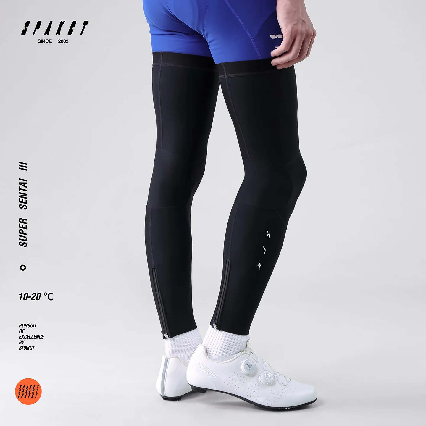 

SPAKCT SportaChe 2025 Cycling Long Leg Socks Men's and Women's Winter Warmth Insulated Knee and Arm Guard Bicycle Equipment