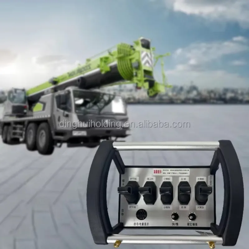 Accurate Control Hydraulic Joystick Crane Radio Remote Control Professional Service Good  Waterproof Function Metal Fixed