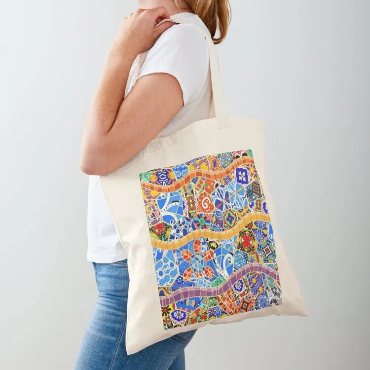 

Park Gell Colorful Mosaic. Tote Bag tote bags cloth bags Women's shopping bag shopping cart bags female bag